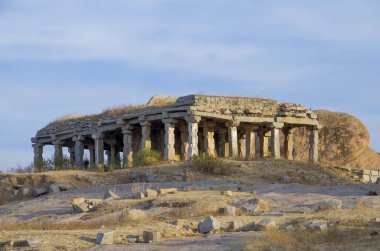 Mimarlık antik Hindistan Hampi şehir