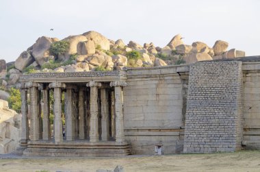 Mimarlık antik Hindistan Hampi şehir