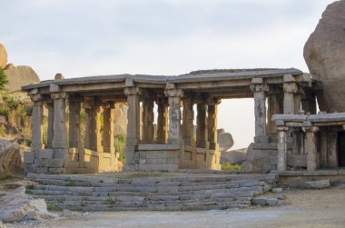 Mimarlık antik Hindistan Hampi şehir