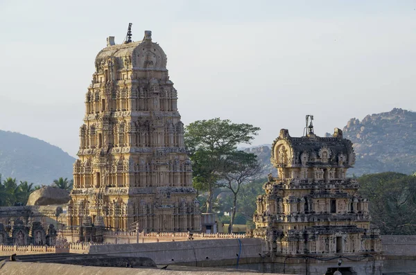Архитектура древний город Хампи в Индии — стоковое фото