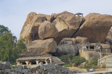 Mimarlık antik Hindistan Hampi şehir