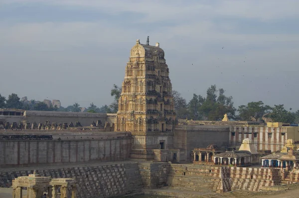 Архитектура древний город Хампи в Индии — стоковое фото