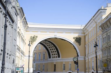 Mimari şehir St. Petersburg Rusya