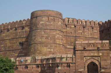 Fort Agra Hindistan Mimarlık inşaat a