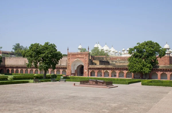 Forte Vermelho Para Cidade Agra Índia — Fotografia de Stock