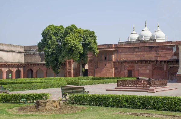 Fuerte Rojo Ciudad Agra India — Foto de Stock