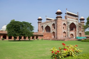 Agra Hindistan Taj Mahal Camii