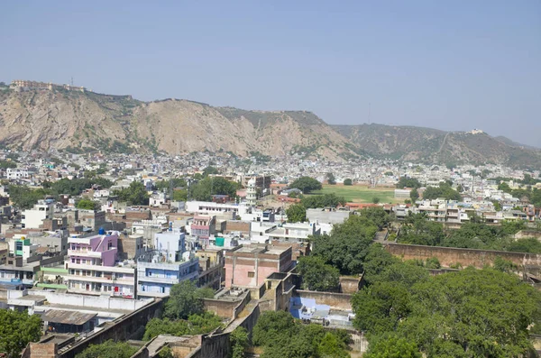 Paisagem Cidade Jaipur Índia Vista Superior — Fotografia de Stock