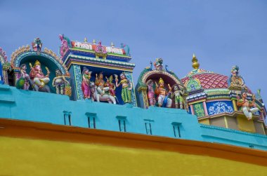 Hindistan'ın Varanasi şehir tapınakta