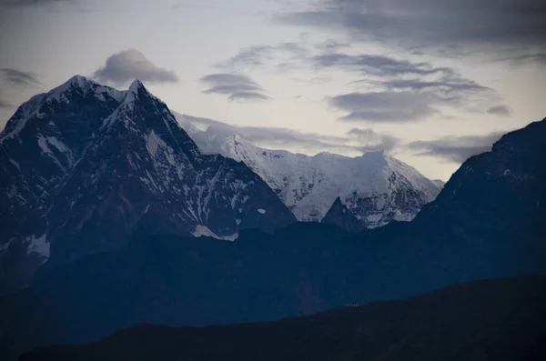 Himalaya Berg Och Soluppgång Nepal — Stockfoto
