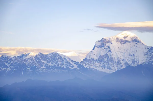 Горы Гималаев Восход Солнца Непал — стоковое фото