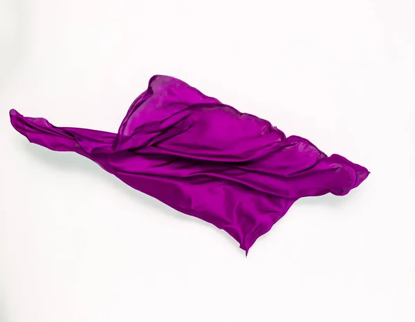 Abstract purple fabric in motion — Stock Photo, Image