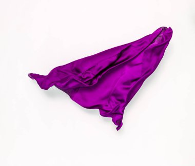 hareket halindeki soyut mor kumaş