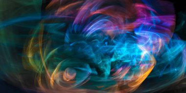 dynamic colorful abstraction clipart
