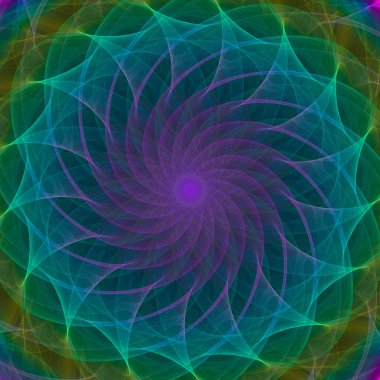 renkli simetrik arka plan