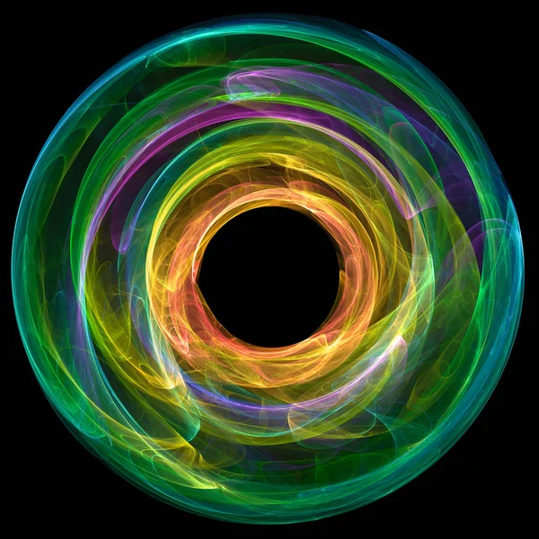 Farbenfroher abstrakter Kreis — Stockfoto
