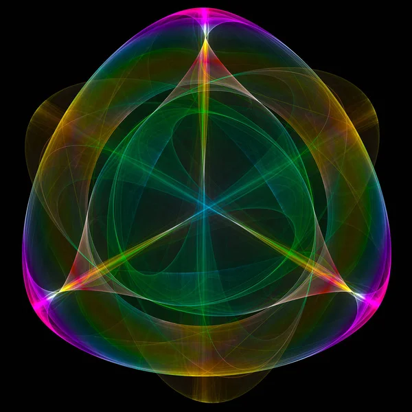Abstract symmetrical symbol — Stock Photo, Image