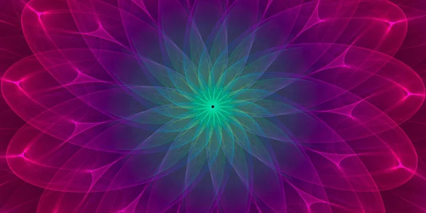 Colorful symmetrical abstract background — Stock Photo, Image