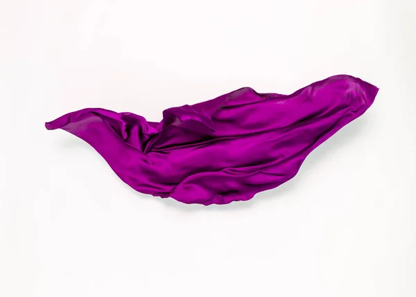 動きのある抽象的な紫色の生地 — ストック写真