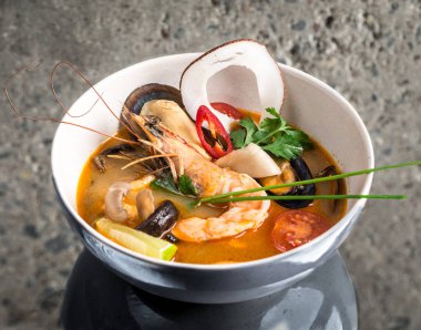 Tom Yum Goong thai soup