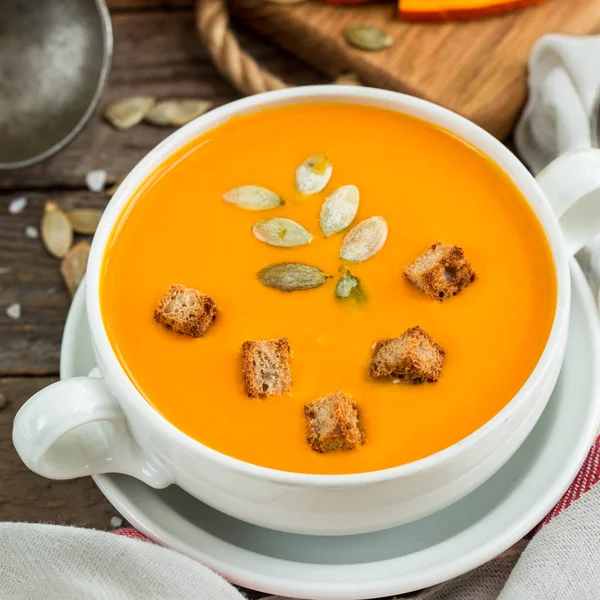 balkabağı çorbası püre