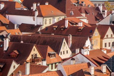 cesky krumlov çatılar