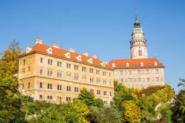cesky krumlov Güney Bohemya'da kale