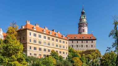 cesky krumlov Güney Bohemya'da kale