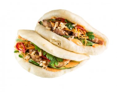 Tavuk ile gua bao
