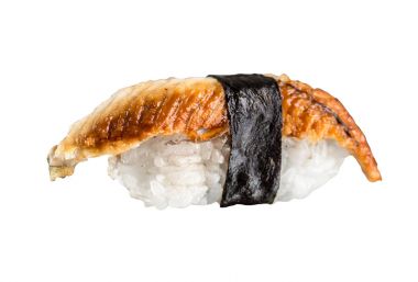 nigiri suşi ile yılan balığı