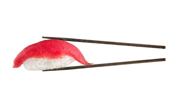 Nigiri sushi con atún Imágenes de stock libres de derechos