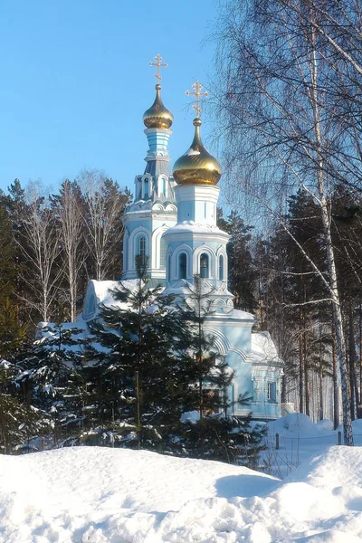 Rysk-ortodoxa kyrkan — Stockfoto