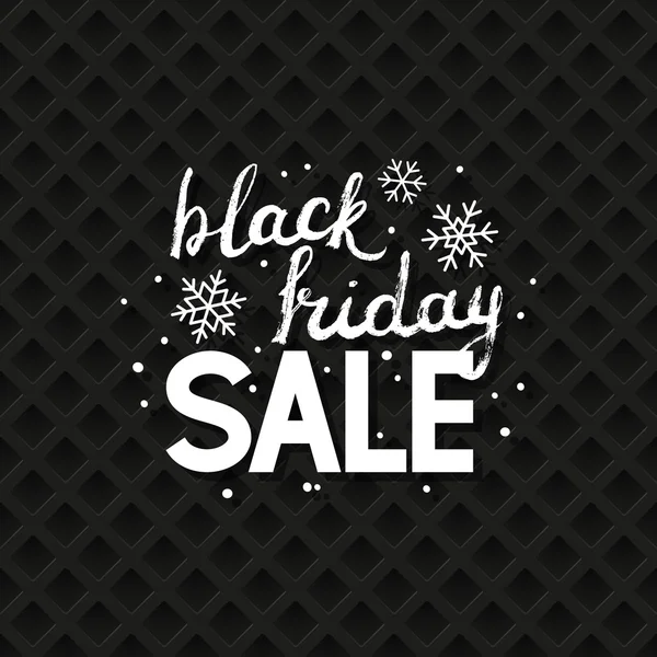 Lettrage Black Friday — Image vectorielle