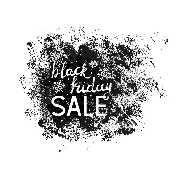 Lettrage Black Friday — Image vectorielle