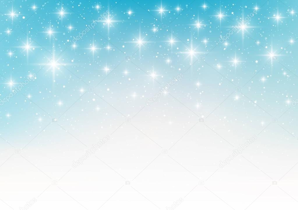 Shiny stars background