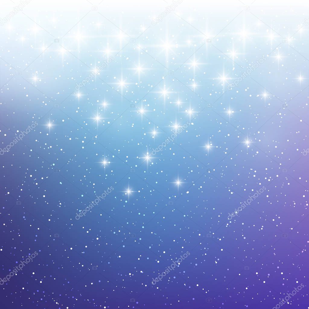 Starry lights background