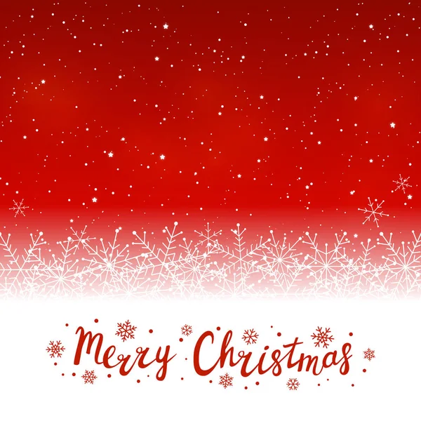 Merry christmas inscriptie — Stockvector