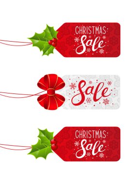 Noel satış kümesi Etiketler