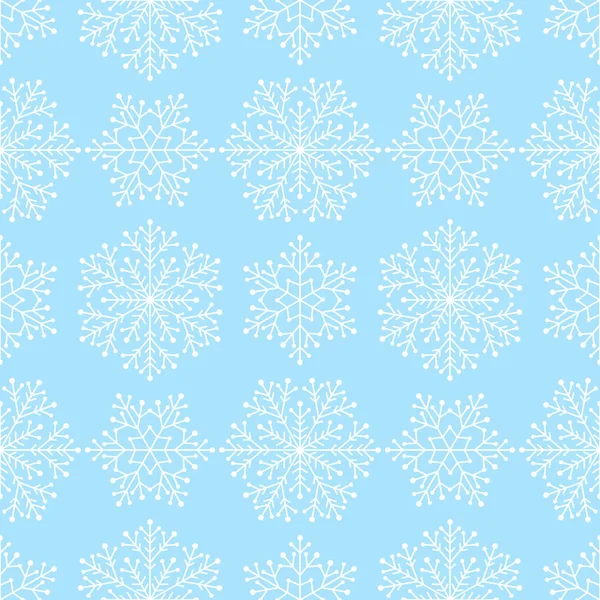 Ensemble d'illustration de flocons de neige — Image vectorielle