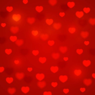 Parlak bokeh Kalpler 