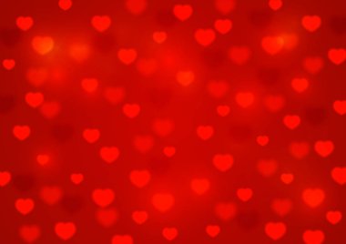 Parlak bokeh Kalpler 