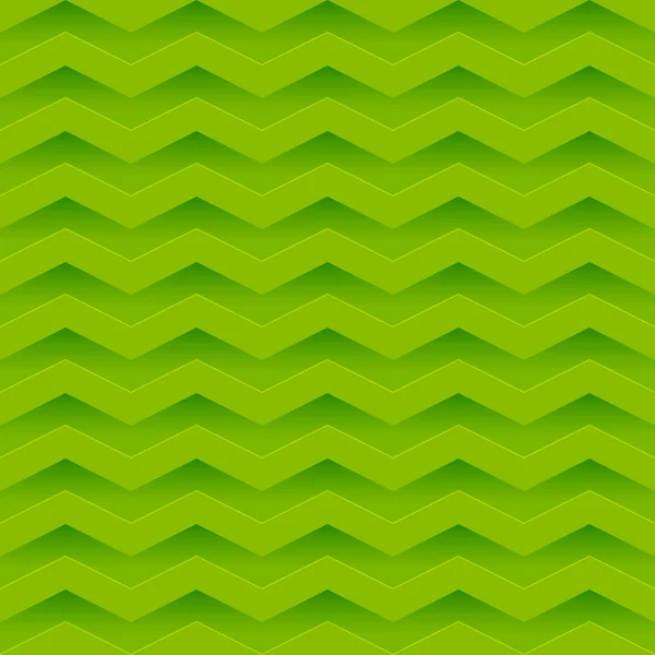 Seamless mönster med gröna utsmyckade — Stock vektor