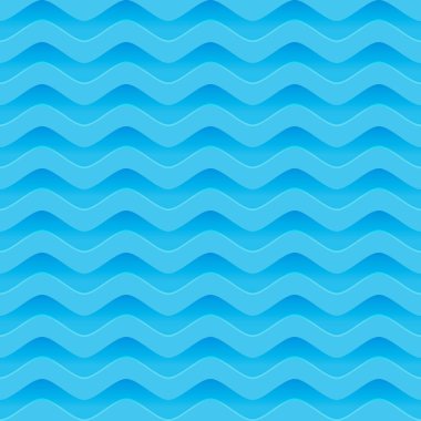 Mavi süslü ile Seamless Modeli 