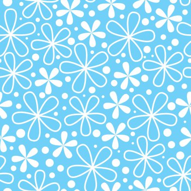 Çiçeklerle kusursuz desen