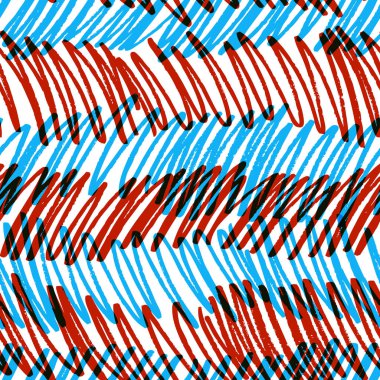 Elle çizilmiş scribbles 