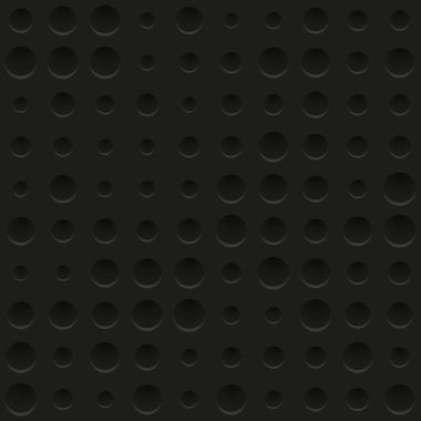 Siyah kabartmalı seamless modeli 