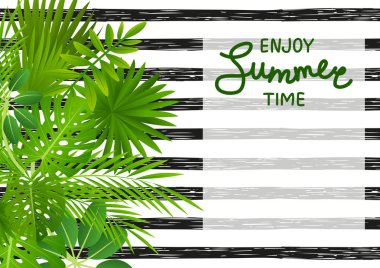 tropik yapraklar arka plan 