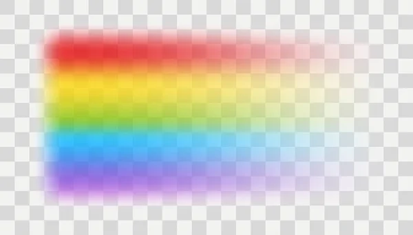 Rainbow z efekt przezroczystości — Wektor stockowy
