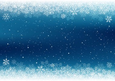 Kar taneli Noel arkaplanı
