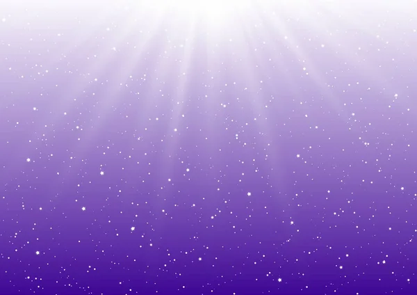 Векторная Иллюстрация Дизайна Абстрактных Солнечных Огней Фиолетовом Фоне — стоковый вектор